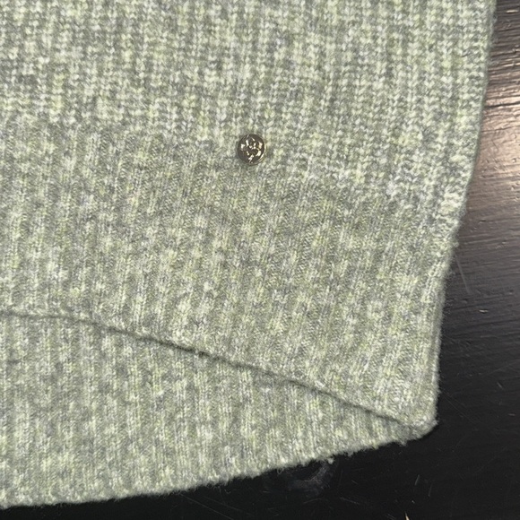 Ted Baker Light Green/grey Turtleneck Sweater wool blend - Picture 2 of 10